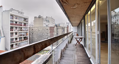 Big Balcony at Portes De Versailles Serviced Apartment, Palais-Bourbon