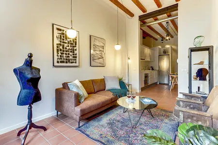 Living room at Ausias Marc