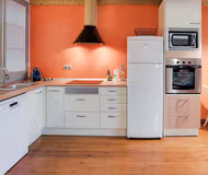 Full kitchen at Urbana Loft Diagonal