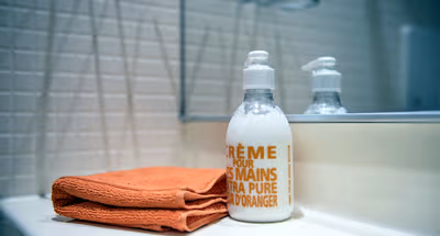 Bathroom at Forenom Aparthotel Tampere