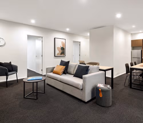 Living area - 2 bed apartment