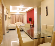 Comfy living area at Bandra Apartments, Mumbai
