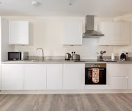 Fully equipped kitchen at Solstice House