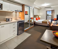 Stunning living area in Quest Mildura