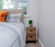 Bedroom at The Purley Apartment-Croydon Gem