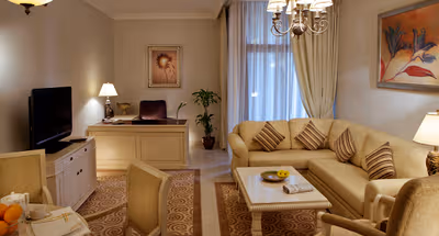 Stunning living area in Tecom Street Serviced Apartments, Sheikh Zayed Road