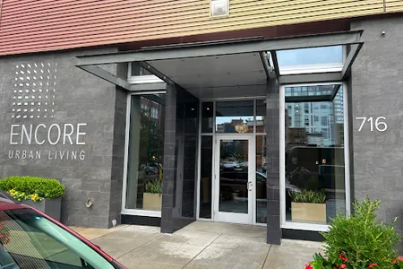 Entrance of Encore Apartment