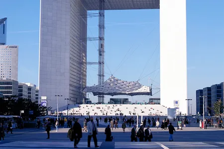 Exterior of Champs Elysees apartment
