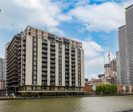 Exterior image of South Quay Serviced Apartments by MySquare