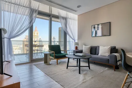 Private One Bedroom Apartment In Burj Daman
