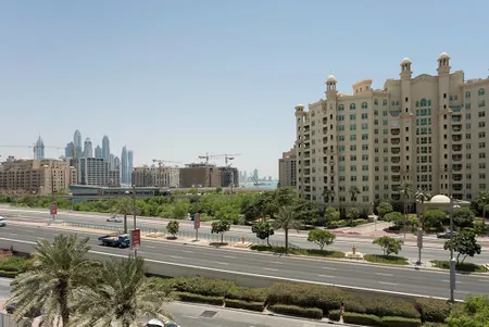 outside of Shoreline 7 Serviced Apartments, Palm Jumeirah