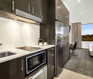 Full kitchen at Quest Kings Park