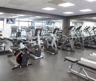 Gym at Manhattan in NYC apartment