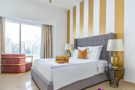 Bedroom at West Wharf Serviced Apartment