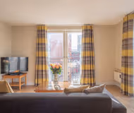 Spacious living room at Upper Dean Street Birmingham