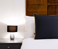 Bedroom at City Center apartment