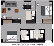 Platz Vor Dem Neuen Tor Two Bedroom Apartment