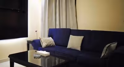 Living area at Aghadir Road Serviced Apartment