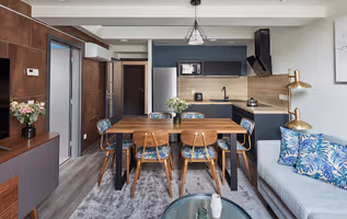 Gym | Family apartment in loft in CORU House