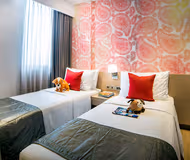 Simplistic living area in Citadines OMR Chennai