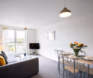 Living area - 2 bed apartment