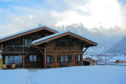 A Traditional French Chalet in the White Fairyland