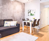 Living room - 1 bed apartment