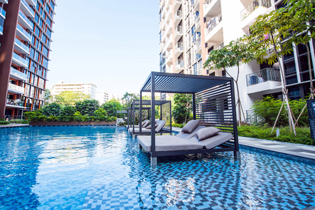 Aljunied Road Serviced Apartments, Sims Avenue pool side