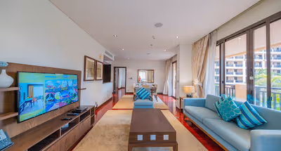 Living area - 2 bed apartment