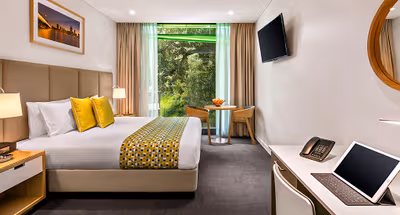 Bedroom at Quest Mounts Bay Road