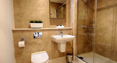 Bathroom at Swan House