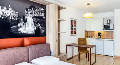 living space at Monaco Palais Josephine