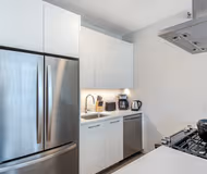 Luxury kitchen at Huron Street Serviced Apartment #1002 Serviced Apartment, River North