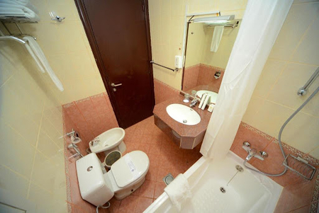 Bathroom at Corniche Road Serviced Apartment, Sharjah
