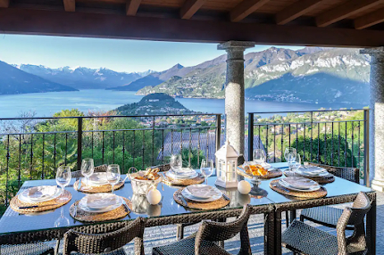 INCREDIBLE VIEW OF LAKE COMO AND THE MAJESTIC ALPS