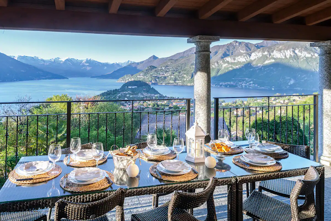 INCREDIBLE VIEW OF LAKE COMO AND THE MAJESTIC ALPS