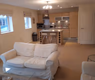 Spacious living area at Solihull Central Birmingham