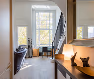 Overlooking the Seine and the Eiffel Tower