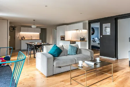 SURROUNDED BY THE BEST OF PARISIAN CULTURE-TUCKED BEHIND CHAMPS ELYSEES