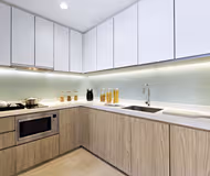 Stunning living area in Ascott Kuningan Jakarta