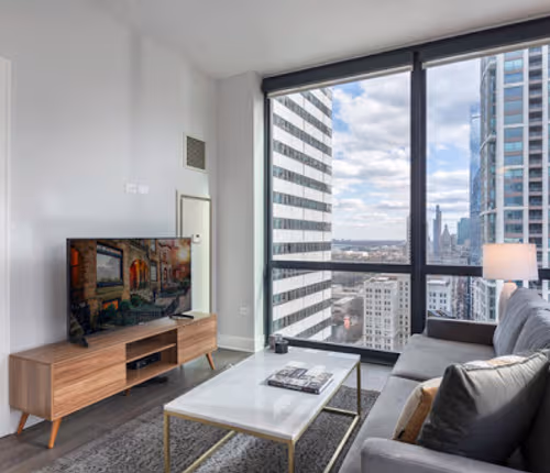 Living area at East Lake Street