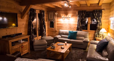 White Fairyland Traditional Chalet