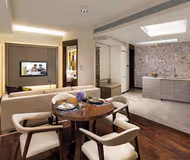 Dining space at Ascott Macau