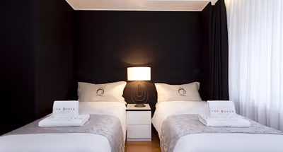 Single bed bedroom at Villa Serena