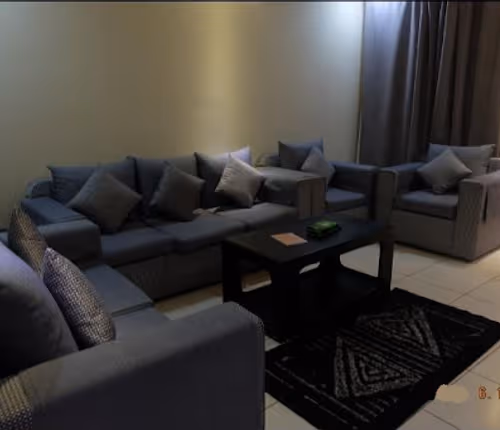 Living area at Al Mansour Street Serviced Apartment