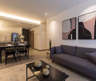 Living room at CHANDELIER II