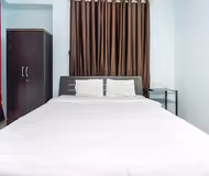 Simplistic living area in Kalyani Nagar Apartments