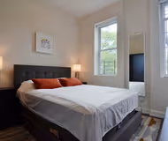 Luxury bedroom at Bedford-Stuyvesant Brooklyn Furnished Apartment