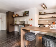 Dining area at Boundary Road Serviced Apartments