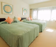 Cosy living area in Nagasaka Serviced Apartment